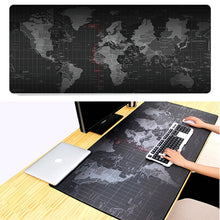 Load image into Gallery viewer, ZUOYA Hot Sell Extra Large Mouse Pad Old World Map Gaming Mousepad Anti-slip Natural Rubber with Locking Edge Gaming Mouse Mat
