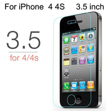 Load image into Gallery viewer, Tempered Glass For iPhone X XS MAX XR 4 4s 5 5s SE 5c Screen Protective Film For iPhone 6 6s 7 8 Plus X 11 Glass Protector
