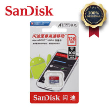 Load image into Gallery viewer, SanDisk A1 Memory Card 256GB 200GB 128GB 64GB 98MB/S 32GB 16GB Micro sd card Class10 UHS-1 flash card Memory Microsd TF/SD Card
