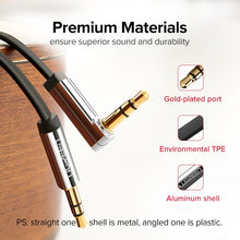 Load image into Gallery viewer, Ugreen AUX Cable Jack 3.5mm Audio Cable 3.5 mm Jack Speaker Cable for JBL Headphones Car Xiaomi redmi 5 plus Oneplus 5t AUX Cord
