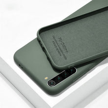 Load image into Gallery viewer, Liquid Silicone Case For Xiaomi Mi Note 10 Pro 9 SE 9T Pro A3 A2 Lite Slim Soft Cover For Xiaomi Redmi Note 9s 8 Pro 7 8T 7A 8A
