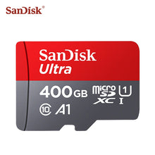 Load image into Gallery viewer, SanDisk A1 Memory card 400GB 256GB 200GB SDXC Micro sd card  TF card 128gb 64gb 32gb 16gb microsd flash cards tarjeta micro sd
