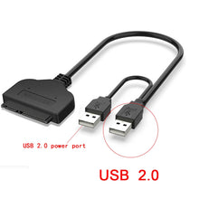Load image into Gallery viewer, Usb Sata Cable Sata 3 To Usb 3.0 Adapter Computer Cables Connectors Usb Sata Adapter Cable Support 2.5 Inches Ssd Hdd Hard Drive
