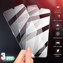 Load image into Gallery viewer, 3Pcs Protective Glass For Redmi 8 8A 7 7A 6 6A Film Screen Protector For Xiaomi Redmi Note 8T 8 7 6 Pro Tempered Glass 9H HD

