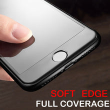Load image into Gallery viewer, 2Pcs Full Cover Tempered Glass on For iPhone 7 8 6 6s Plus Screen Protector Protective Film For iPhone X XS Max XR Curved Edge
