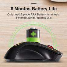 Load image into Gallery viewer, USB Wireless Mouse 2000DPI USB 2.0 Receiver Optical Computer Mouse 2.4GHz Ergonomic Mice For Laptop PC Sound Silent Mouse

