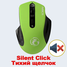 Load image into Gallery viewer, USB Wireless Mouse 2000DPI USB 2.0 Receiver Optical Computer Mouse 2.4GHz Ergonomic Mice For Laptop PC Sound Silent Mouse
