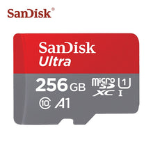 Load image into Gallery viewer, SanDisk A1 Memory card 400GB 256GB 200GB SDXC Micro sd card  TF card 128gb 64gb 32gb 16gb microsd flash cards tarjeta micro sd
