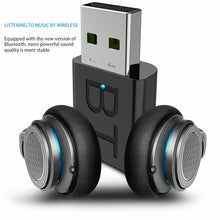 Load image into Gallery viewer, Mini USB Bluetooth 5.0 Transmitter Receiver Stereo Bluetooth RCA USB 3.5mm AUX For TV PC Headphones Home Stereo Car HIFI Audio

