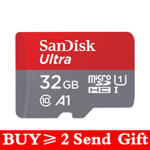 Load image into Gallery viewer, SanDisk Micro SD Card Memory Card 16GB 32GB 64GB 128GB MicroSD Max 80M/s Uitra C10 TF card C4 8G cartao de memoria
