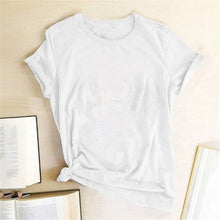 Load image into Gallery viewer, Hillbilly Women Bee Kind T-shirt Aesthetics Graphic Short Sleeve Cotton Polyester T Shirts Female Camisetas Verano Mujer 2020
