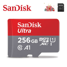 Load image into Gallery viewer, SanDisk A1 Memory Card 256GB 200GB 128GB 64GB 98MB/S 32GB 16GB Micro sd card Class10 UHS-1 flash card Memory Microsd TF/SD Card
