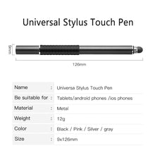 Load image into Gallery viewer, Universal 2 in 1 Stylus Drawing Tablet Pens Capacitive Screen Caneta Touch Pen for Mobile Android Phone Smart Pencil Accessories
