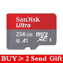 Load image into Gallery viewer, SanDisk Micro SD Card Memory Card 16GB 32GB 64GB 128GB MicroSD Max 80M/s Uitra C10 TF card C4 8G cartao de memoria
