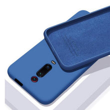 Load image into Gallery viewer, Liquid Silicone Case For Xiaomi Mi Note 10 Pro 9 SE 9T Pro A3 A2 Lite Slim Soft Cover For Xiaomi Redmi Note 9s 8 Pro 7 8T 7A 8A
